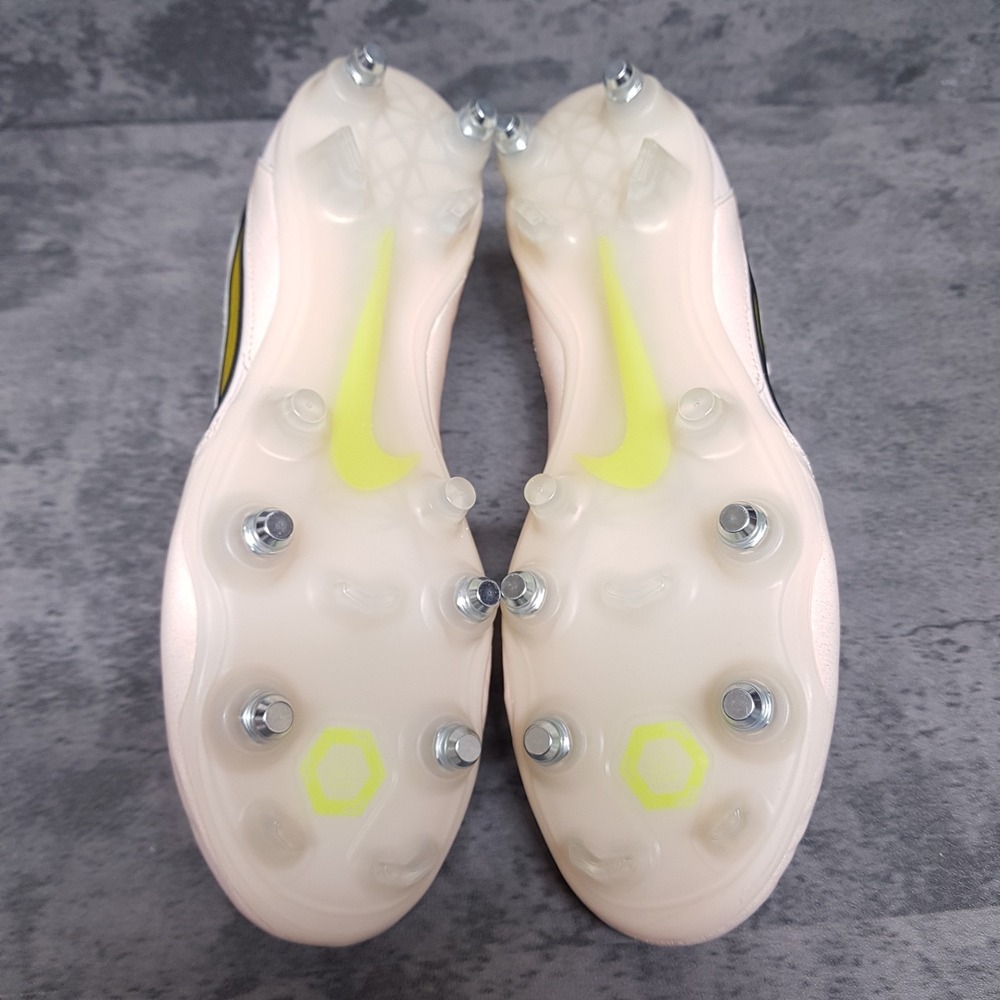 NIKE Tiempo Legend 9 Elite SG-Pro AC Soccer Cleats Mens 7 Womens 8.5 Guava Ice - Picture 5 of 5